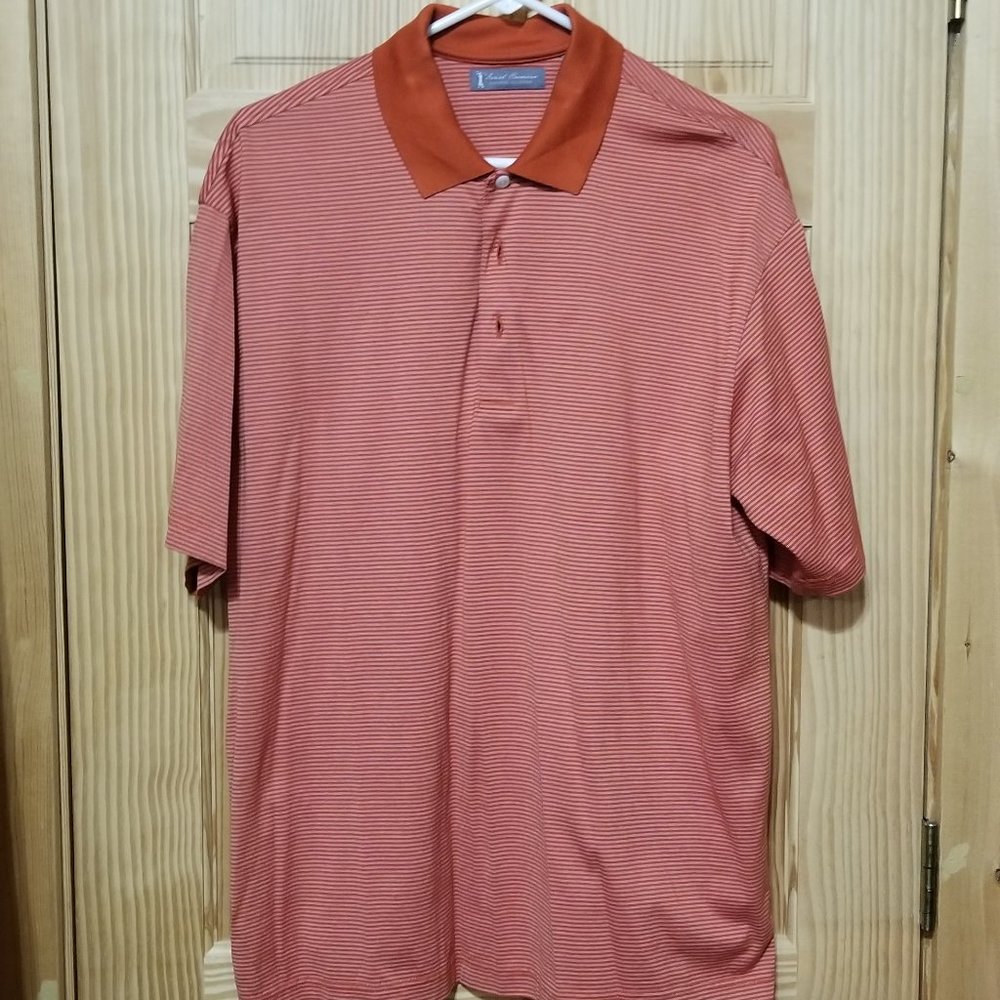 Mens Daniel Cremieux Short Sleeve Golf Polo Shirt Large